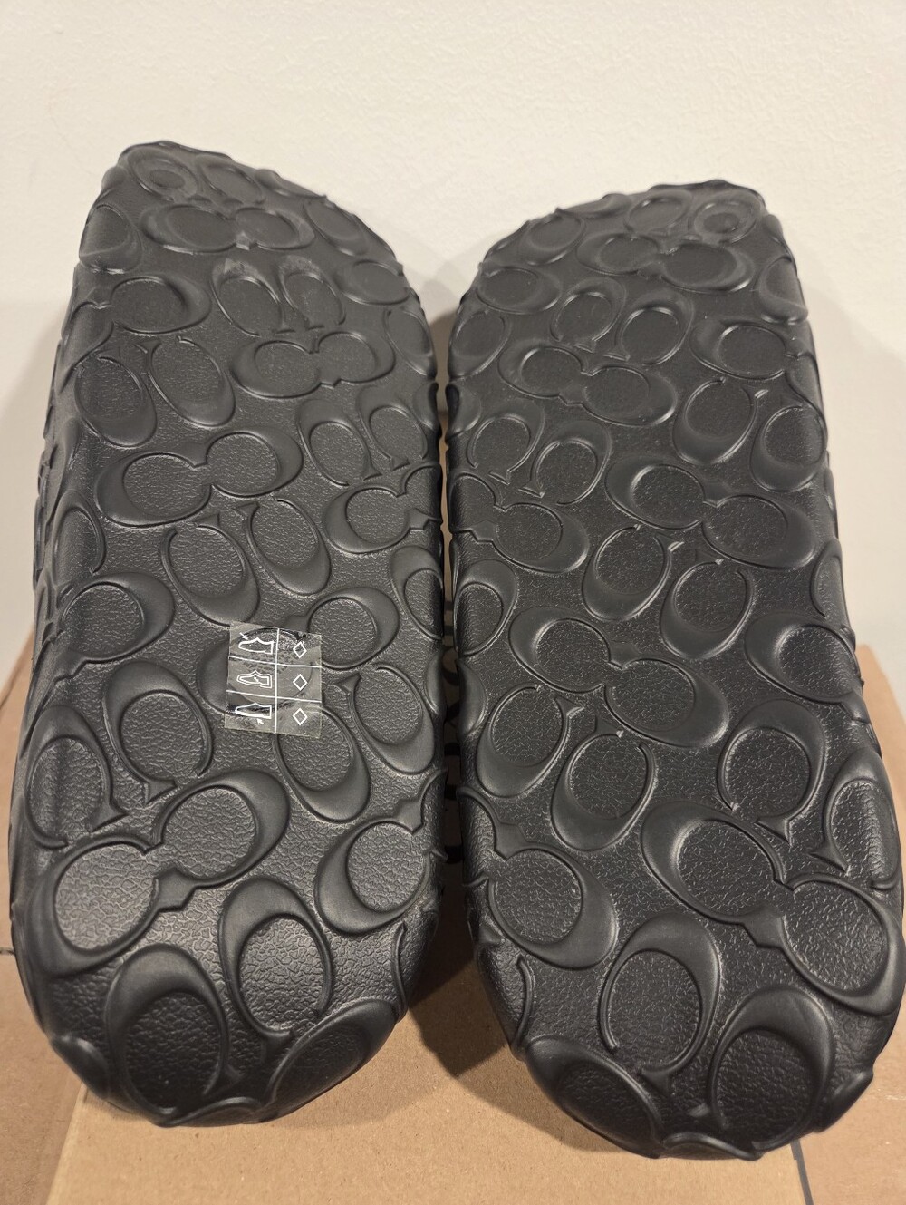 Coach Molded Slide Black Mens Size 13 - Picture 5 of 7